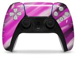 WraptorSkinz Skin Wrap compatible with the Sony PS5 DualSense Controller Paint Blend Hot Pink (CONTROLLER NOT INCLUDED)