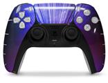 WraptorSkinz Skin Wrap compatible with the Sony PS5 DualSense Controller Bent Light Blueish (CONTROLLER NOT INCLUDED)