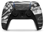WraptorSkinz Skin Wrap compatible with the Sony PS5 DualSense Controller Black Marble (CONTROLLER NOT INCLUDED)