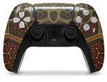 WraptorSkinz Skin Wrap compatible with the Sony PS5 DualSense Controller Ancient Tiles (CONTROLLER NOT INCLUDED)