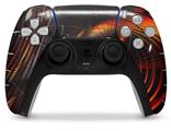 WraptorSkinz Skin Wrap compatible with the Sony PS5 DualSense Controller Solar Flares (CONTROLLER NOT INCLUDED)