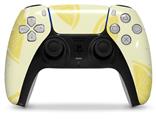 WraptorSkinz Skin Wrap compatible with the Sony PS5 DualSense Controller Lemons Yellow (CONTROLLER NOT INCLUDED)