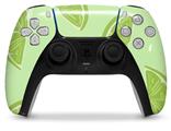 WraptorSkinz Skin Wrap compatible with the Sony PS5 DualSense Controller Limes Green (CONTROLLER NOT INCLUDED)