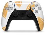 WraptorSkinz Skin Wrap compatible with the Sony PS5 DualSense Controller Oranges (CONTROLLER NOT INCLUDED)
