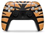 WraptorSkinz Skin Wrap compatible with the Sony PS5 DualSense Controller Tiger (CONTROLLER NOT INCLUDED)