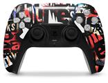 WraptorSkinz Skin Wrap compatible with the Sony PS5 DualSense Controller Punk Rock Skull (CONTROLLER NOT INCLUDED)