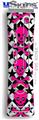 XBOX 360 Faceplate Skin - Pink Skulls and Stars