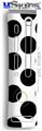 XBOX 360 Faceplate Skin - Kearas Polka Dots White And Black