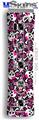 XBOX 360 Faceplate Skin - Splatter Girly Skull Pink