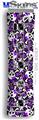 XBOX 360 Faceplate Skin - Splatter Girly Skull Purple