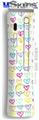 XBOX 360 Faceplate Skin - Kearas Hearts White