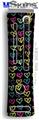 XBOX 360 Faceplate Skin - Kearas Hearts Black