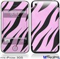 iPhone 3GS Skin - Zebra Skin Pink