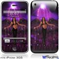 iPhone 3GS Skin - Kathy Gold - Goth Angel 1