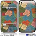 iPhone 3GS Skin - Flowers Pattern 01