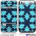 iPhone 3GS Skin - Abstract Floral Blue