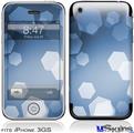 iPhone 3GS Skin - Bokeh Hex Blue