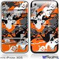 iPhone 3GS Skin - Halloween Ghosts