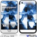 iPhone 3GS Skin - RadioActive Blue