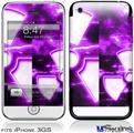 iPhone 3GS Skin - RadioActive Purple