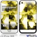 iPhone 3GS Skin - RadioActive Yellow