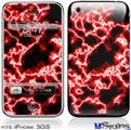 iPhone 3GS Skin - Electrify Red