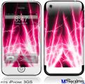 iPhone 3GS Skin - Lightning Pink