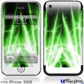 iPhone 3GS Skin - Lightning Green