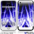iPhone 3GS Skin - Lightning Blue