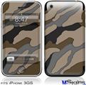 iPhone 3GS Skin - Camouflage Brown