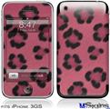 iPhone 3GS Skin - Leopard Skin Pink
