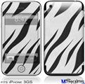 iPhone 3GS Skin - Zebra Skin