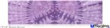 12x3 Bumper Sticker (Permanent) - Tie Dye Peace Sign 112