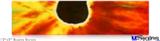 12x3 Bumper Sticker (Permanent) - Tie Dye Music Note 100