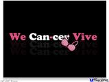 Poster 24"x18" - We Can-cer Vive Beast Cancer