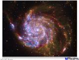 Poster 24"x18" - Hubble Images - Spitzer Hubble Chandra