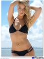 Poster 18"x24" - Kayla DeLancey Black Bikini 1