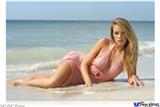 Poster 36"x24" - Kayla DeLancey Pink Dress 19