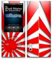iPod Nano 5G Skin - Rising Sun Japanese Red