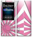 iPod Nano 5G Skin - Rising Sun Japanese Pink