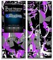 iPod Nano 5G Skin - SceneKid Purple