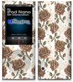iPod Nano 5G Skin - Flowers Pattern Roses 20