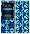 iPod Nano 5G Skin - Daisies Blue