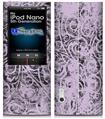 iPod Nano 5G Skin - Folder Doodles Lavender