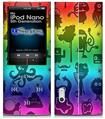 iPod Nano 5G Skin - Cute Rainbow Monsters