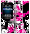 iPod Nano 5G Skin - Scene Girl Skull