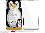 Penguins on White - Decal Style skin fits Zune 80/120GB  (ZUNE SOLD SEPARATELY)