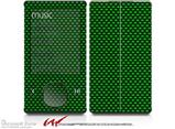 Carbon Fiber Green - Decal Style skin fits Zune 80/120GB  (ZUNE SOLD SEPARATELY)