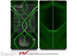 Abstract 01 Green - Decal Style skin fits Zune 80/120GB  (ZUNE SOLD SEPARATELY)