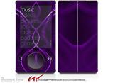 Abstract 01 Purple - Decal Style skin fits Zune 80/120GB  (ZUNE SOLD SEPARATELY)